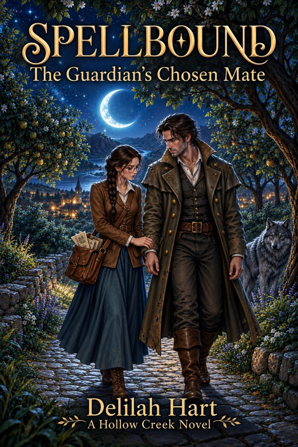 Spellbound: The Guardian’s Chosen Mate by Delilah Hart, Book Two of the Hollow Creek Series